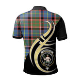 Clan Aikenhead Tartan Polo Shirt - Believe In Me Style XB30 Aikenhead Tartan Tartan Polo